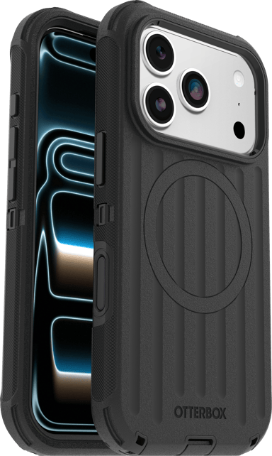 Otterbox Defender Pro MagSafe iPhone 17 Pro, iPhone 18 Pro Svart