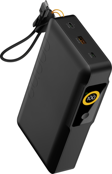 Xtorm NextGen Strømbank 100W 60000mAh Svart 60000, 231mAh Svart