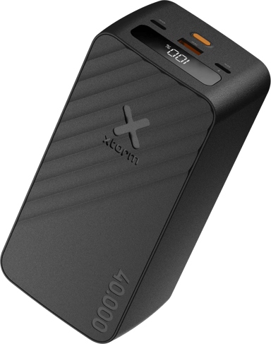 Xtorm GO2 45W Powerbank 40000mAh Zwart 40000mAh Zwart