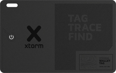 Xtorm Lompakkotunnistepaikannin iOS- & Android-Laitteille Musta 