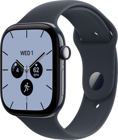 Apple Watch Series 12 GPS + Cellular 46mm Night Blue Ceramic Case with Navy Blue Sport Band - M/L 