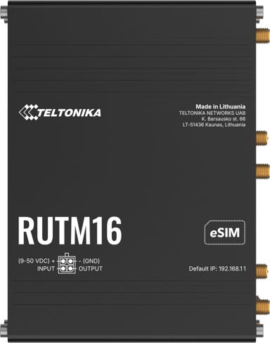 Teltonika RUTC16 4G Industrial Edge Router
