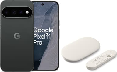 Google Pixel 11 Pro 256GB Obsidian + Google TV Streamer (4K)