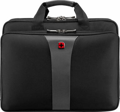 Wenger Legacy 17" 86% polyester, 14% nylon svart/grå