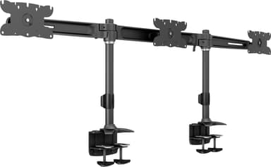 Multibrackets M VESA Skærmstativ Triple Desk Clamp 24"-32"