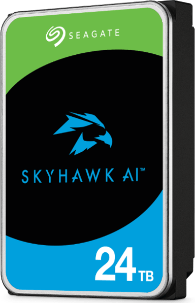 Seagate Skyhawk AI 24TB 3.5" 7200r/min SATA 6.0 Gbit/s Harddisk