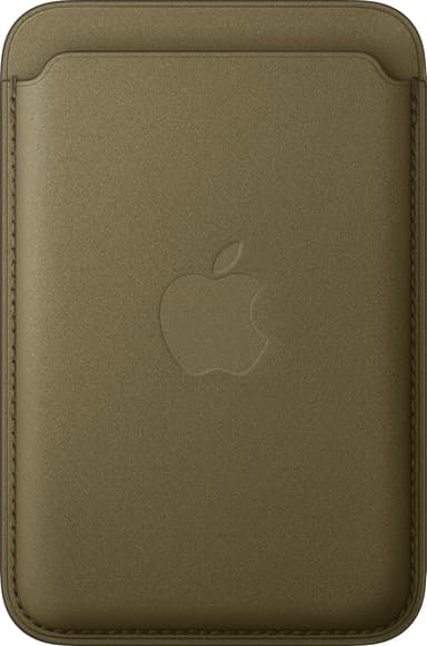 Apple FineWoven kaarthouder met MagSafe voor iPhone Olijf