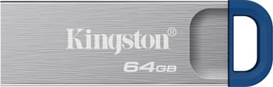 Kingston DataTraveler Kyson G2 64GB 64GB USB-A Rustfrit stål