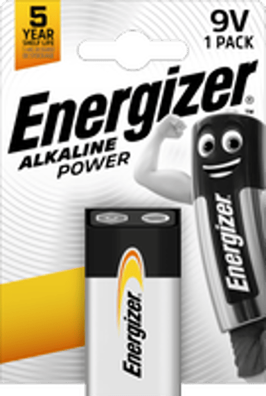 Energizer Power Alkaline 9V/6LR61