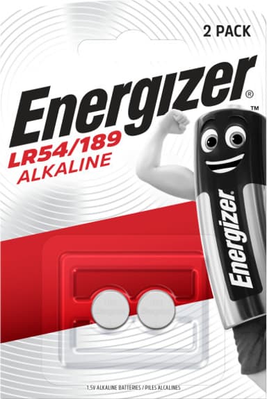 Energizer Knapcelle Alkalisk LR54/189 1.5V 2-Pack 
