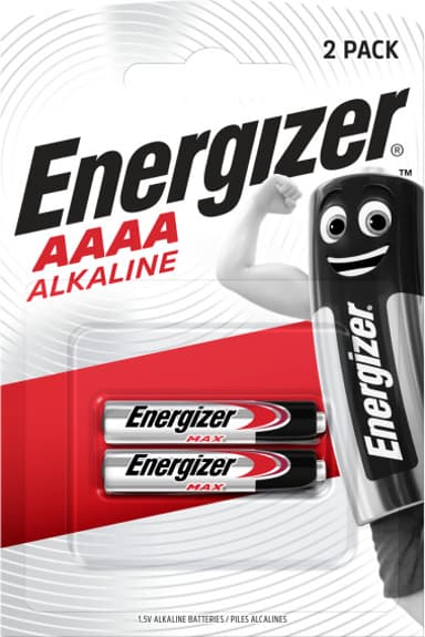 Energizer Max Alkaline AAAA/LR61 2-Pack