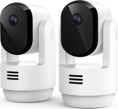 Arlo Essential 3 2K Pan-Tilt-Zoom indendørskamera 2-cam