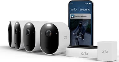 Arlo Pro VMC4470P IP Kamera 4er Set IP-sikkerhedskamera Udendørs 2560 x 1440 pixel Loft/væg
