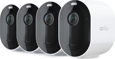 Arlo Pro 6 2K+ ulkovalvontakamera, 4-pack 