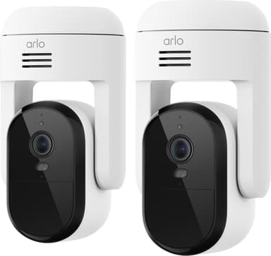 Arlo Essential 3 HD Pan-Tilt-Zoom utendørs sikkerhetskamera 2-cam 