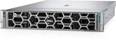 Dell R570 palvelin 960 GB Teline ( 2U ) Intel Xeon 6 6507P 3,5 GHz 32 GB DDR5-SDRAM 1100 W