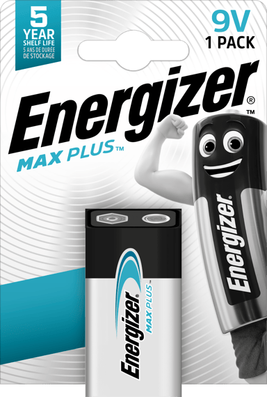 Energizer Paristo Max Plus Alkalinen 9V 