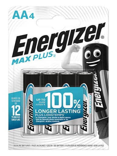Energizer Paristo Max Plus Alkalinen AA 4-Pack 