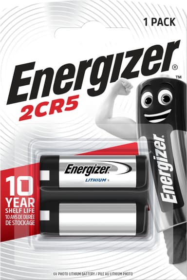 Energizer Batteri Litium Foto 2CR5 