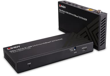 Lindy 39384 KVM-förlängare sändare och mottagare