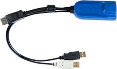 Raritan D2CIM-DVUSB-DP KVM-kabel Svart, Blå 