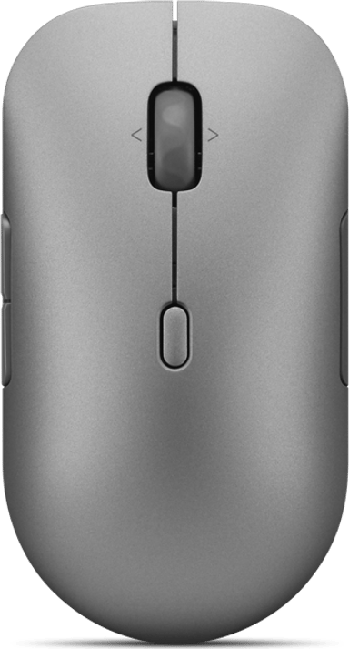 Lenovo Pro Plus 6050 Ambidextrous RF Draadloze Bluetoothmuis Grijs RF-draadloos + Bluetooth Muis Grijs