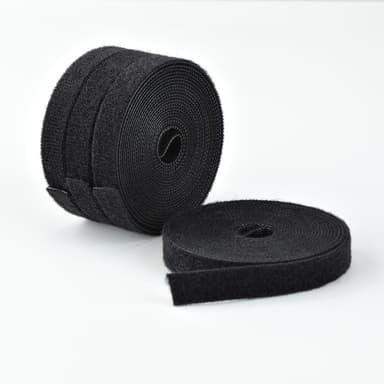 Startech StarTech.com HKLP15054PK kabel ordner Universell Borrelås-kabelbånd Svart 4 stykker