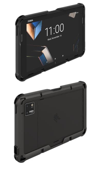 Zebra Eksoskelet Gummistøvle (Ingen Scanner) - ET401 10" Sort