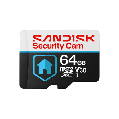 SanDisk Security Cam Card 64GB MicroSDHC