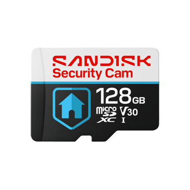 SanDisk Security Cam Card 128GB MicroSDHC