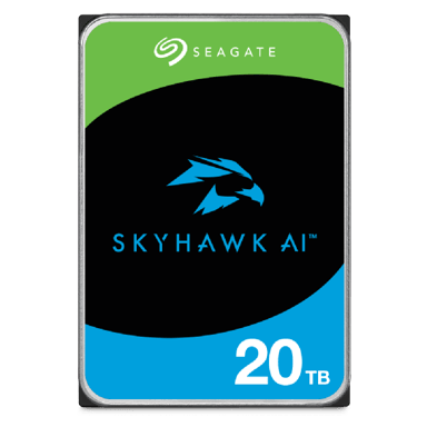 Seagate SkyHawk AI intern harddisk 20 TB 7200 RPM 512 MB 3.5" Serial ATA III 3.5" 7200r/min SATA 6.0 Gbit/s Harddisk