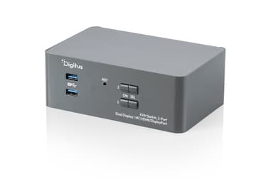 Digitus DS-12865 KVM-bryter Grå 