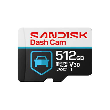 SanDisk Dash Cam 512GB MicroSDXC UHS-I