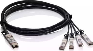Pro Optix QSFP-100G-4X25G-CU5M-P InfiniBand- ja kuituoptiikkakaapeli 5 m QSFP28 SFP28 DAC Musta 5m QSFP28 SFP28