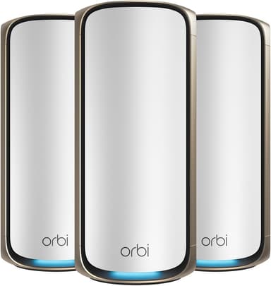 Netgear Orbi 970 WiFi 7 Mesh White 3-pack