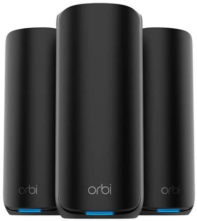 Netgear Orbi 970 WiFi 7 Mesh Black 3-pack