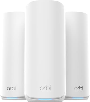 Netgear Orbi 870 Tri-band WiFi 7 Vit 3-pack 