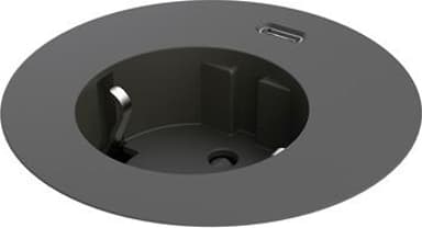 Forming Function Powerdot Compact 62 1x Ström (Typ F)  1x USB-C (30W) Svart 