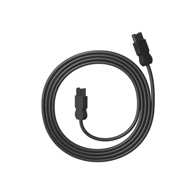 Axessline Tilkoblingskabel 3PC (Hunn) - 3PC (Hann) 1m Svart 1m 3PC 3PC Svart