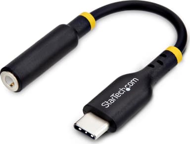 Startech USB-C to 3.5mm TRRS-audio adapter 0.127m USB Type-C 2.0 3,5mm