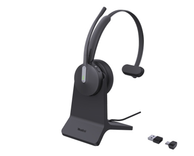 Yealink BH70 Mono USB-A Svart
