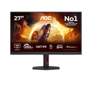 AOC Q27G4ZR 27" 2560 × 1440pixels Fast IPS 16:9 260Hz