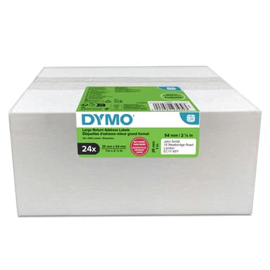 Dymo 2223589 skriveretikett Hvit 