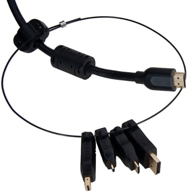 Prokord Video Adapter Kit DP/HDMI HDMI DisplayPort, HDMI, Mini DisplayPort, HDMI, Micro HDMI, HDMI, Mini HDMI, HDMI