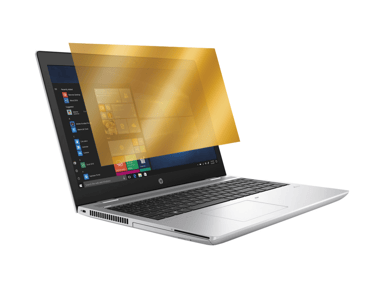Cirafon Gouden privacyfilter 15.6" 16:9 voor laptop – Schermbescherming met privacy 15.6" 16:9