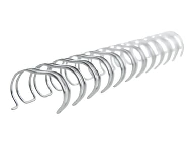 GBC Metallspiral 3:1 NO5 8mm A4 Hvit 100 stk 
