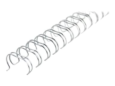 GBC Metal Spiral 3:1 NO6 9.5mm A4 Black 100pcs 