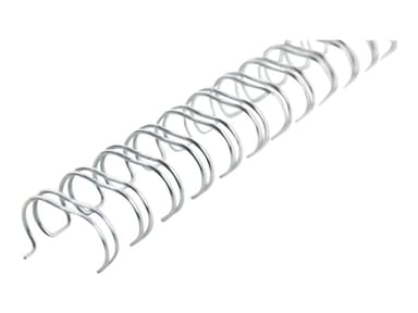 GBC Metallspiral 3:1 NO8 12.5mm A4 Silver 100st 
