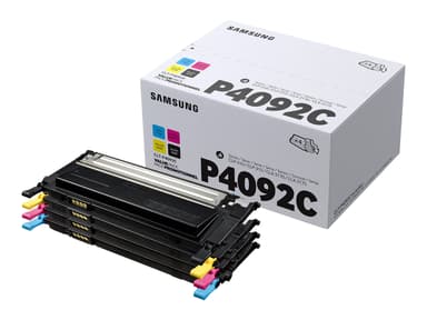 HP Samsung Toner Rainbow Kit (BK/C/m/Y) CLT-P4092c - CLX-317 