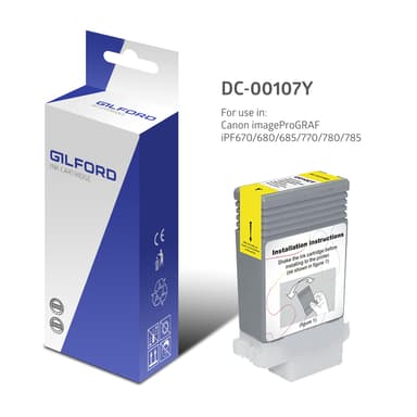 Gilford Ink Yellow  Pfi-107Y - 6708B001 